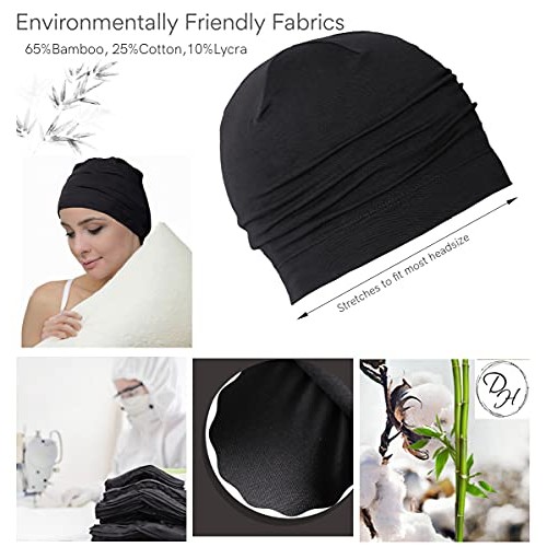 Deresina Sleep Cap (Black)