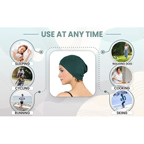 Deresina Sleep Cap (Black)