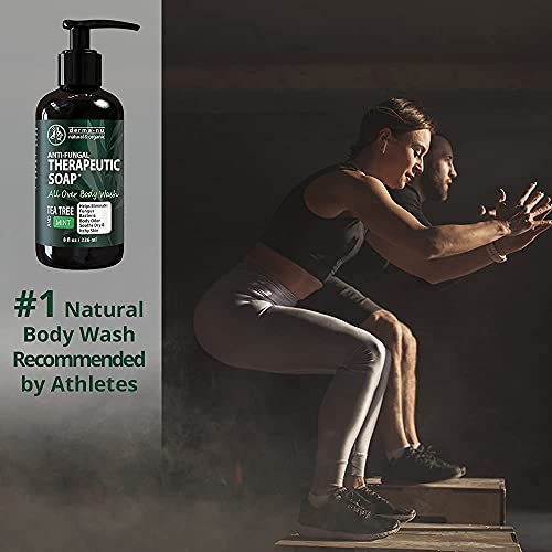 Antifungal Antibacterial Soap & Body Wash - Natural Anti-Fungal Treatment wit...