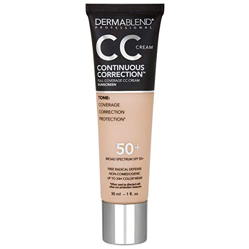 Dermablend Continuous Correction™ Tone-Evening CC Cream Foundation SPF 50+, F...