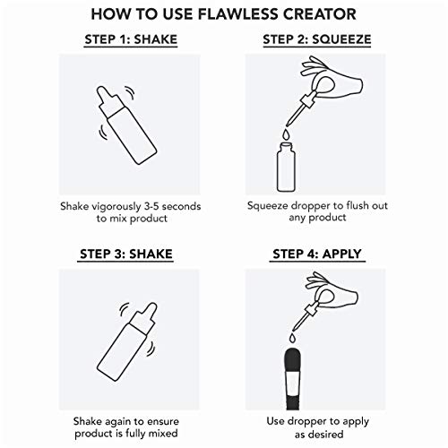 Dermablend Flawless Creator Multi-Use Liquid Foundation Makeup, Full Coverage...