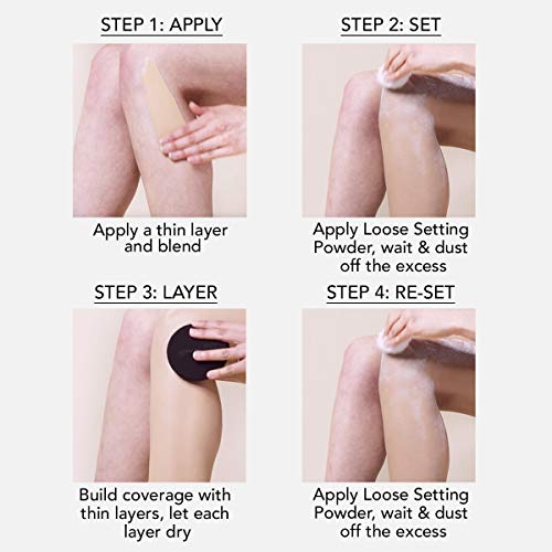 Dermablend Leg and Body Makeup Foundation with SPF 25, 10N Fair Ivory, 3.4 Fl...