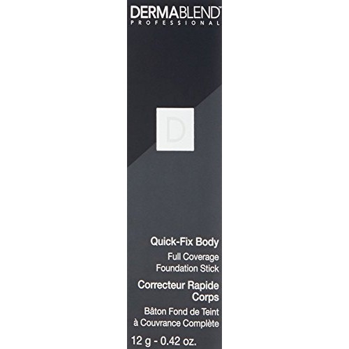 Dermablend Quick-Fix Body Makeup Full Coverage Foundation Stick, 40W Medium, ...