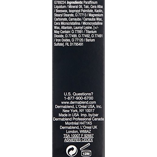 Dermablend Quick-Fix Body Makeup Full Coverage Foundation Stick, 40W Medium, ...