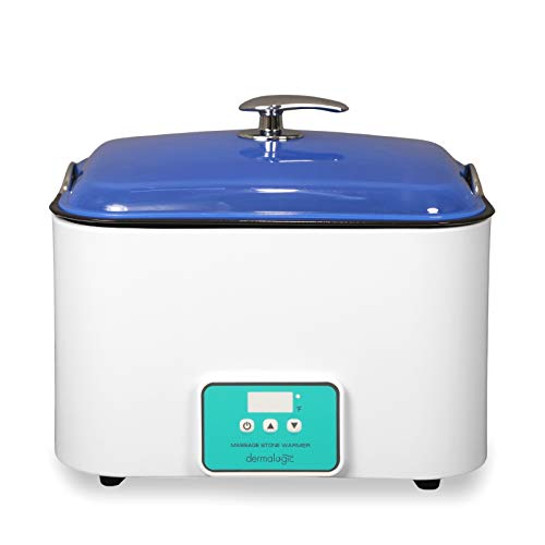 Dermalogic Massage Stone Heater Professional Spa Salon Stone Warmer Adjustabl...