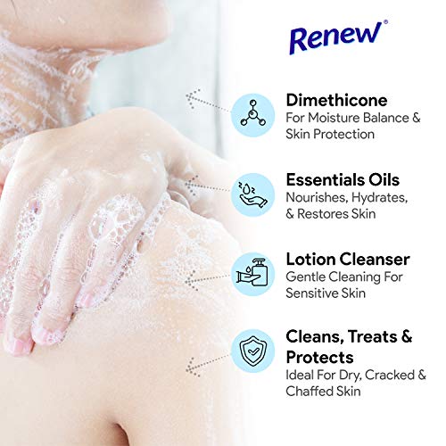 Renew Body Cleanser - 2 Pack, 8 Oz Spray - Gentle, Frequent, Incontinent Clea...