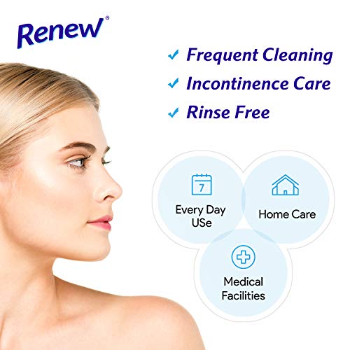 Renew Body Cleanser - 2 Pack, 8 Oz Spray - Gentle, Frequent, Incontinent Clea...