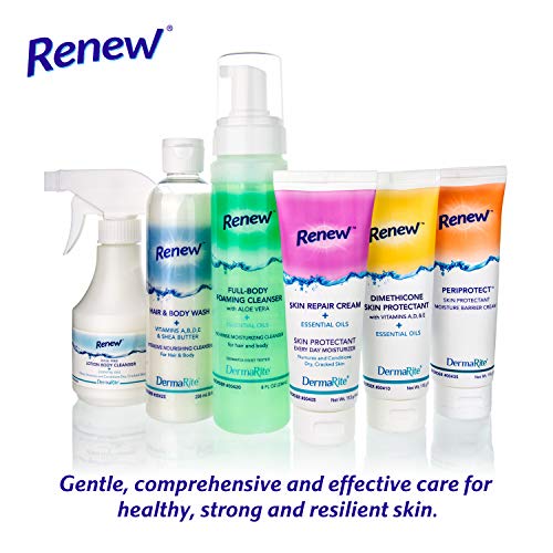 Renew Full Body Foaming Cleanser - 2 Pack, 8 Oz - Moisturizing Perineal Clean...