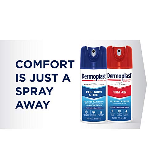 Dermoplast First Aid Spray, Analgesic & Antiseptic Spray for Minor Cuts, Scra...