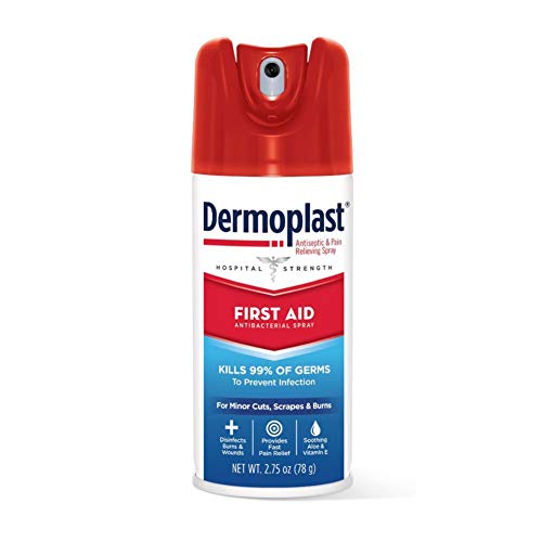 Dermoplast First Aid Spray, Analgesic & Antiseptic Spray for Minor Cuts, Scra...
