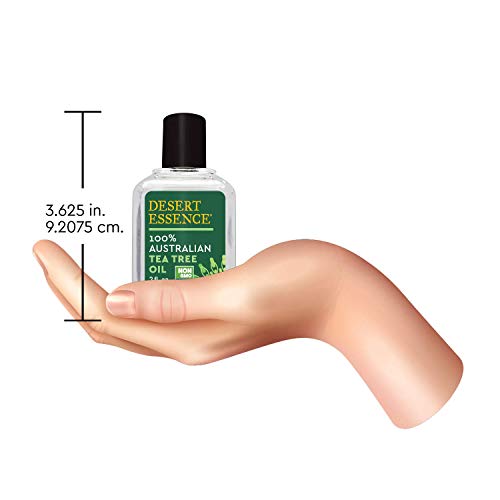 Desert Essence 100% Australian Tea Tree Oil - 2 Fl Oz - Therapeutic Grade Ess...