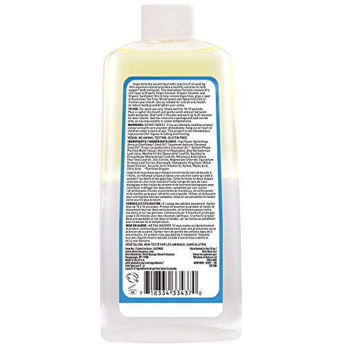 Desert Essence Coconut Oil Dual Phase Pulling Rinse - 8 Fl Ounce - Pulling Tr...