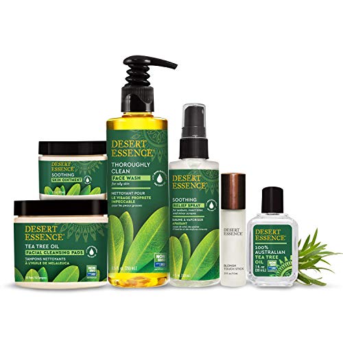 Desert Essence Tea Tree Oil Skin Ointment - 1 Fl Ounce - Pack of 4 - Jojoba &...