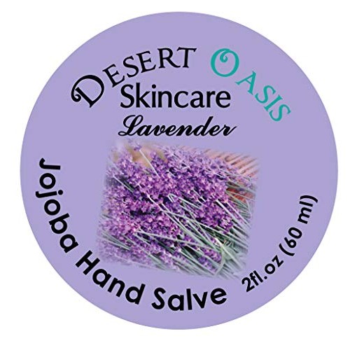 Jojoba Oil Lavender Hand Salve all natural, made from over 50% cold pressed a...