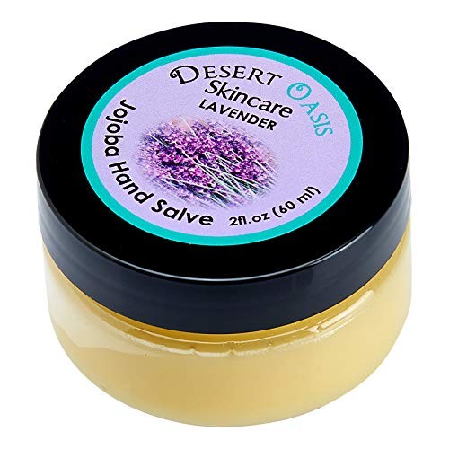 Jojoba Oil Lavender Hand Salve all natural, made from over 50% cold pressed a...