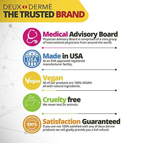 Deux Derme - Stretch Mark Prevention Cream, with Vitamin E, Cocoa Butter for ...