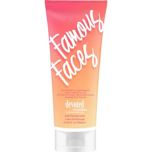 Devoted Creations Famous Faces Skin Perfecting Hypoallergenic Facial Tanning ...