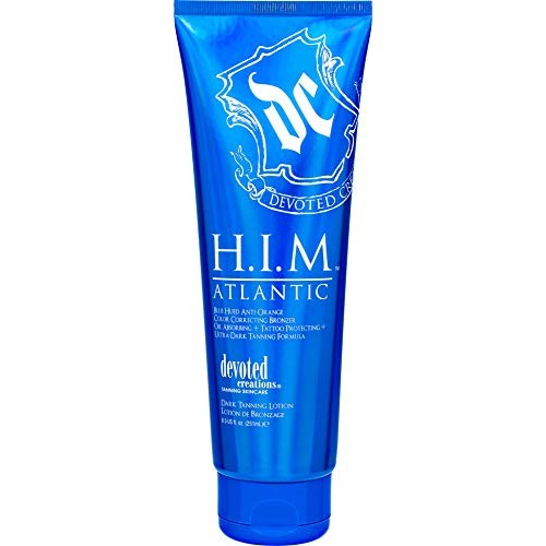 Devoted Creations H.I.M Atlantic Tanning Lotion - Blue Hued Anti-Orange Color...