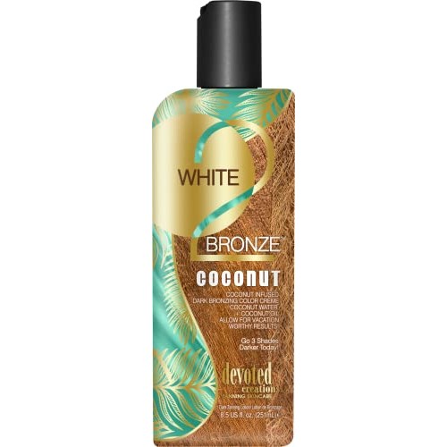 Devoted Creations White 2 Bronze Coconut - Color Enhancing Dark Bronzing Tann...