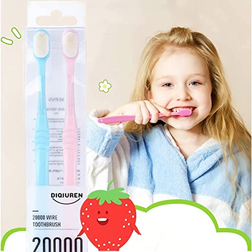 DI QIU REN Extra Soft Toothbrush for Sensitive Gums, Micro-Nano Manual Toothb...