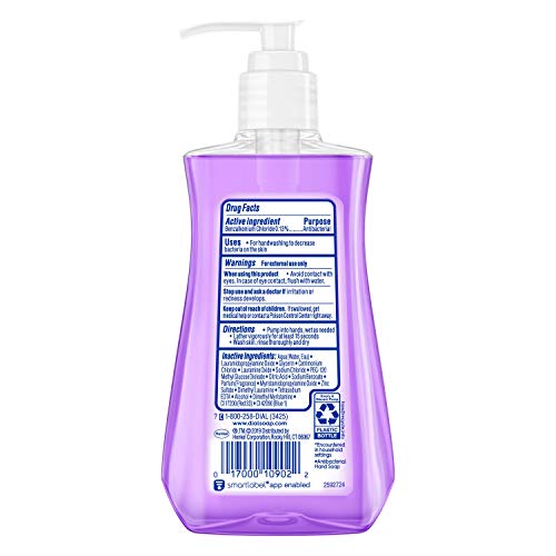 Dial Antibacterial Liquid Hand Soap, Lavender & Twilight & Jasmine, 7.5 Fluid...