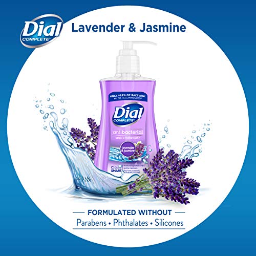 Dial Antibacterial Liquid Hand Soap, Lavender & Twilight & Jasmine, 7.5 Fluid...