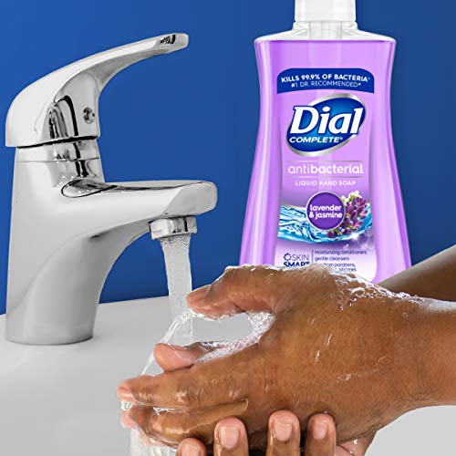 Dial Antibacterial Liquid Hand Soap, Lavender & Twilight & Jasmine, 7.5 Fluid...