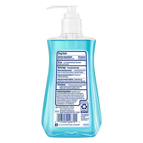 Dial Antibacterial Liquid Hand Soap, Spring Water, 7.5 Fl Oz (Pack of 1)