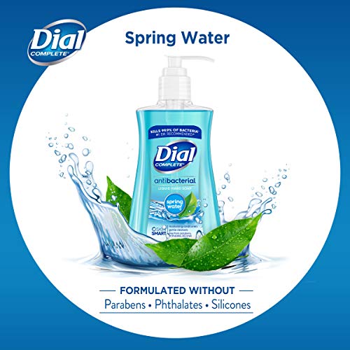 Dial Antibacterial Liquid Hand Soap, Spring Water, 7.5 Fl Oz (Pack of 1)