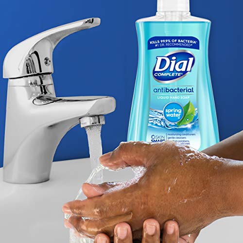 Dial Antibacterial Liquid Hand Soap, Spring Water, 7.5 Fl Oz (Pack of 1)