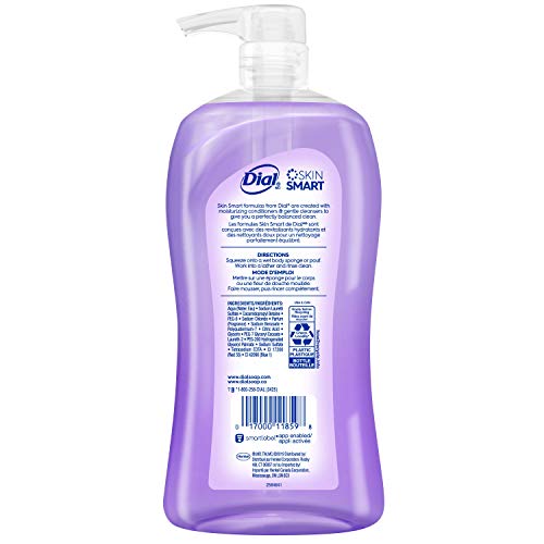Dial Body Wash, Lavender & Jasmine, 32 Fluid Ounces ( Pack May Vary )