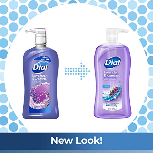 Dial Body Wash, Lavender & Jasmine, 32 Fluid Ounces ( Pack May Vary )