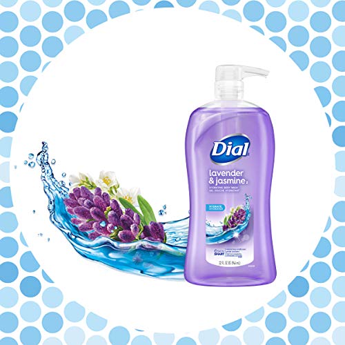 Dial Body Wash, Lavender & Jasmine, 32 Fluid Ounces ( Pack May Vary )