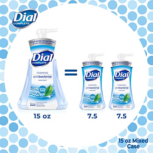 Dial Complete Anti-bacterial Foaming Hand Wash, 60 oz of Foaming Hand Soap. 2...