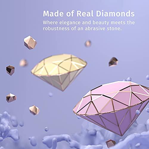 Diamancel Luxury Diamond Hand Buffer - #5 Fine Grit Hand Rasp - Smooths Callu...