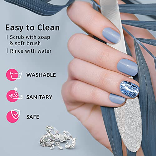 Diamancel Luxury Diamond Hand Buffer - #5 Fine Grit Hand Rasp - Smooths Callu...