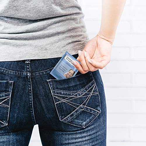 Diamond Wipes Cleansing and Waterproof Makeup Remover Wipes Case of 500ct Alc...