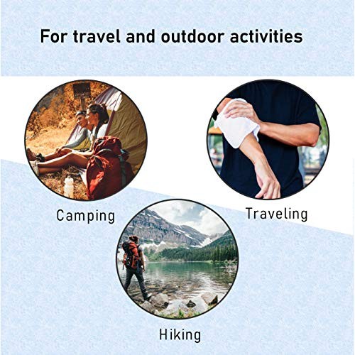 Handybath Incontinence Adult Washcloths Scented for Senior Care or Outdoor Ac...