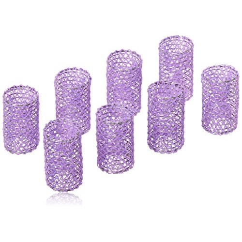 Diane Mesh Roller, Lavender, 1 1/2 Inch, 8 Count