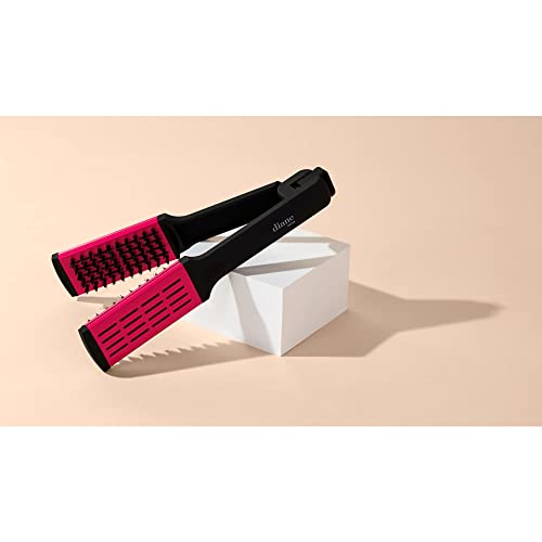 Diane Straightening Brush, Ceramic with Nylon Bristles for Thick Coarse Hair ...