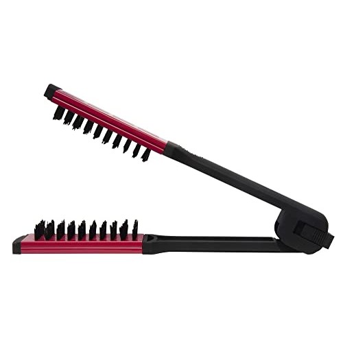 Diane Straightening Brush, Ceramic with Nylon Bristles for Thick Coarse Hair ...