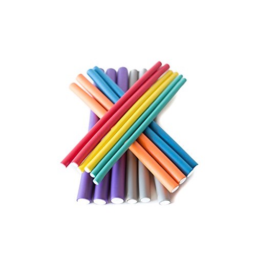 Diane Twist-Flex Rods – Pack of 42 Assorted Hair Rollers for Women and Girls ...