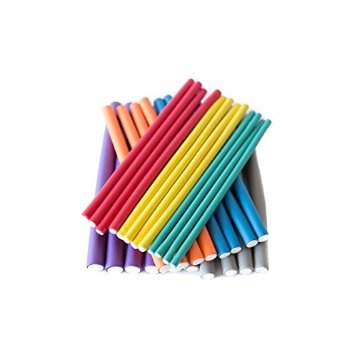 Diane Twist-Flex Rods – Pack of 42 Assorted Hair Rollers for Women and Girls ...