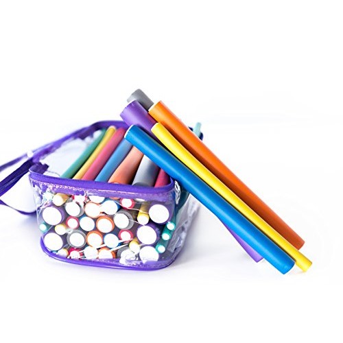 Diane Twist-Flex Rods – Pack of 42 Assorted Hair Rollers for Women and Girls ...