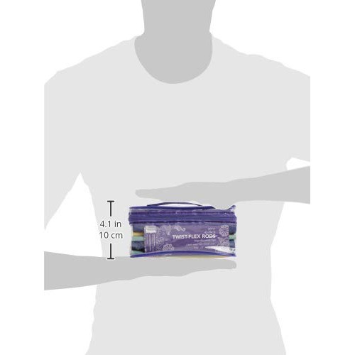 Diane Twist-Flex Rods – Pack of 42 Assorted Hair Rollers for Women and Girls ...