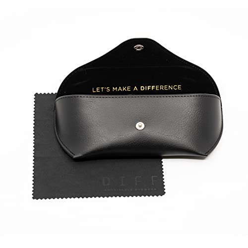 DIFF Eyewear - Bella XS - Designer Square UV400 Blue Light Blocking Glasses f...