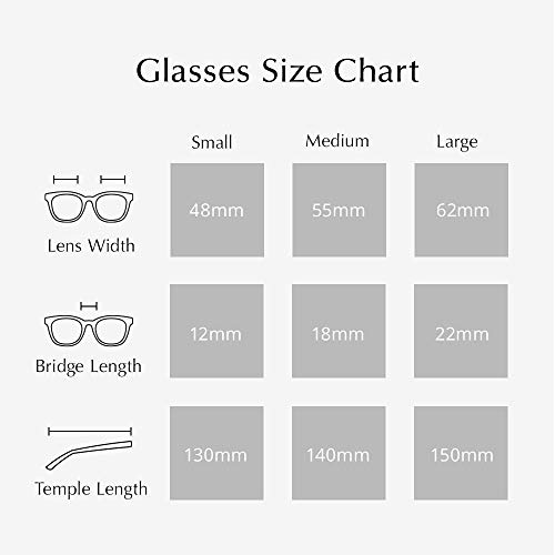 DIFF Eyewear - Jaxson - Designer UV400 Blue Light Blocking Glasses for Men an...