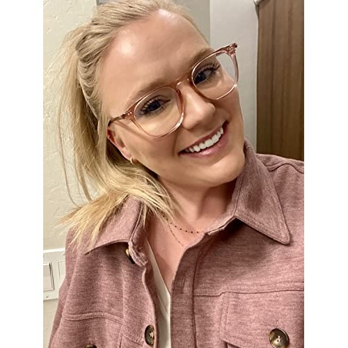 DIFF Eyewear - Maxwell - Designer Square UV400 Blue Light Blocking Glasses fo...