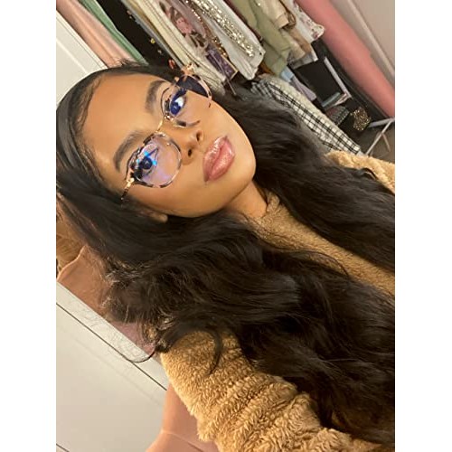 DIFF Eyewear - Rue - Designer Cat Eye UV400 Blue Light Blocking Glasses for W...