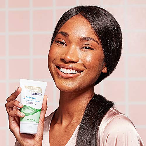 Acne Face Wash with Benzoyl Peroxide by the makers of Differin Gel, Daily Dee...